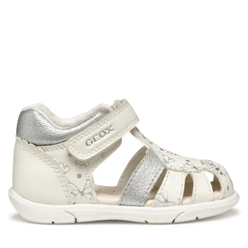 Sandali Geox B Sandal Zapito B556FA 000BC C0007 Bianco