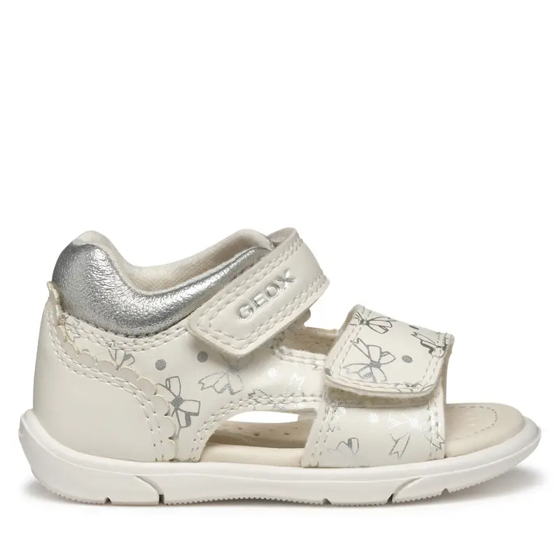 Sandali Geox B Sandal Zapito B556FD 000BC C0007 Bianco