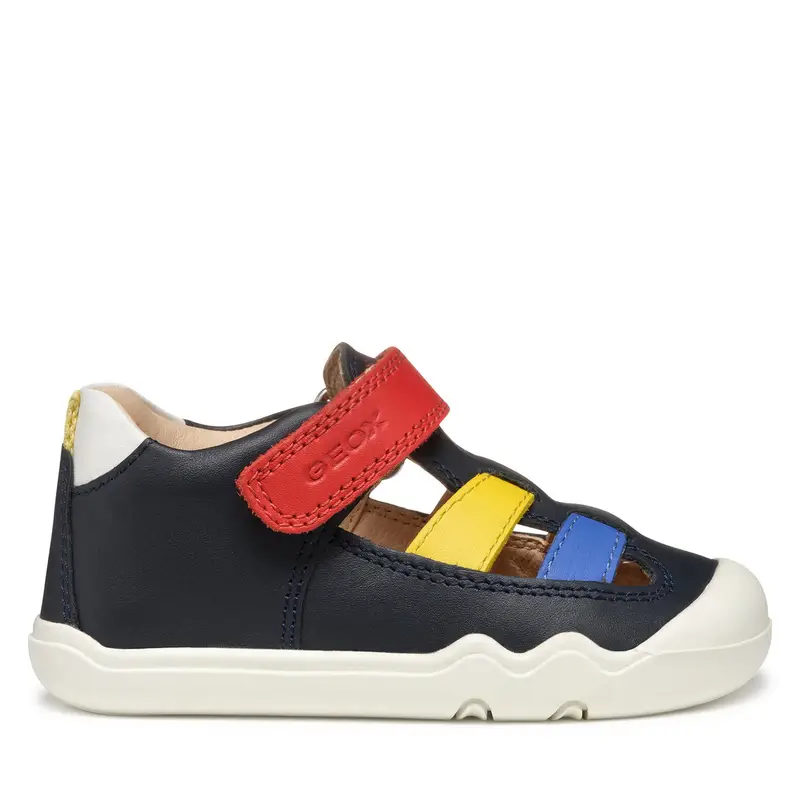 Sandali Geox B Steppieup B555WA 00085 C4243 Blu scuro