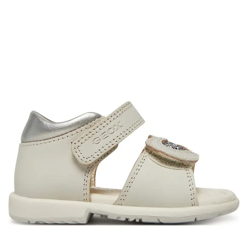 Sandali Geox B Verred B5521B 085NF C1Z1N M Bianco