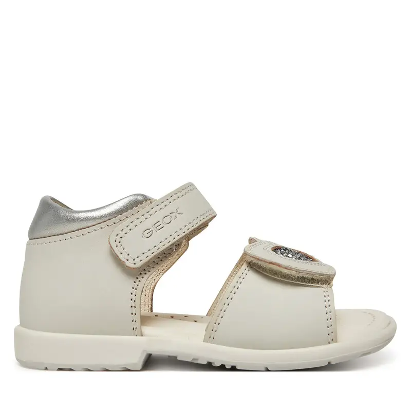 Sandali Geox B Verred B5521B 085NF C1Z1N S Bianco