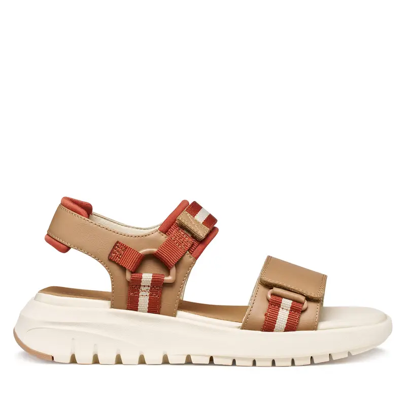 Sandali Geox D Flextride S D65BSC 05415 C5A6B Marrone