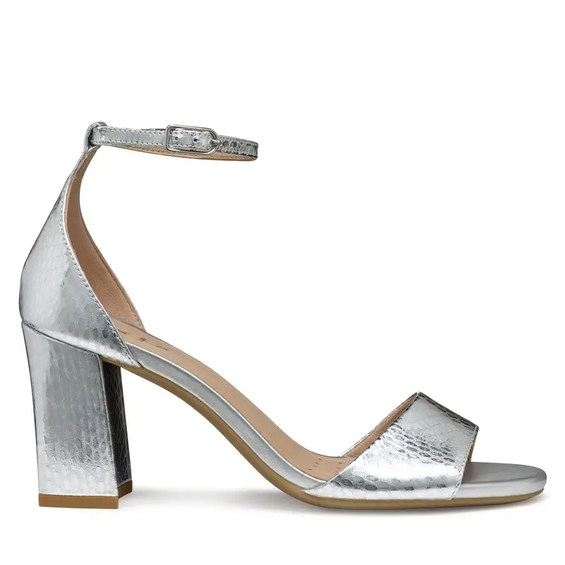 Sandali Geox D New Eraklia 80 D35RPA 000KY C1007 Argento