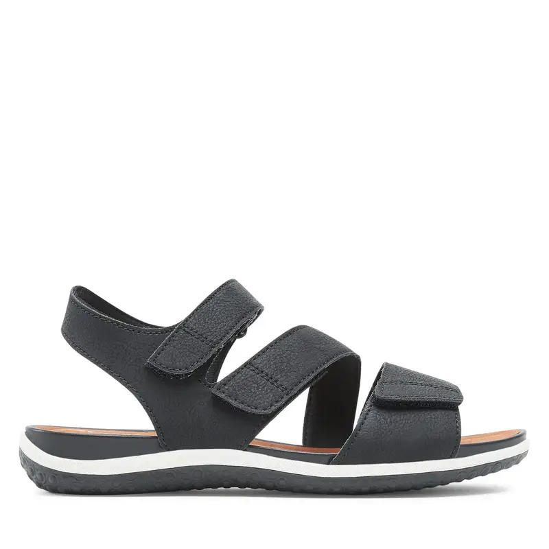Sandali Geox D Sandal Vega D35R6A000EKC9999 Nero