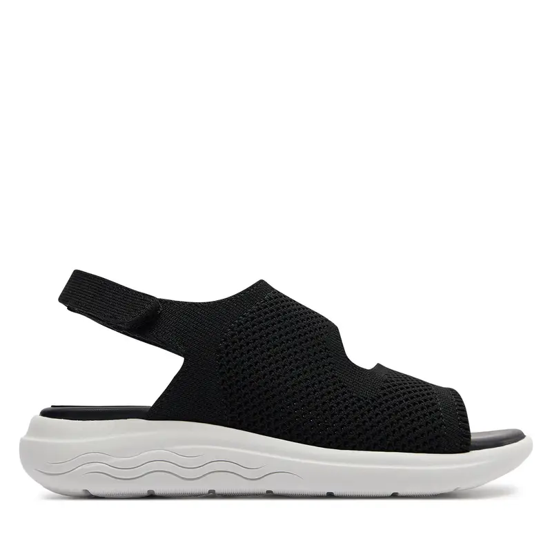 Sandali Geox D Spherica Ec5 D45SVA 0006K C9999 Nero