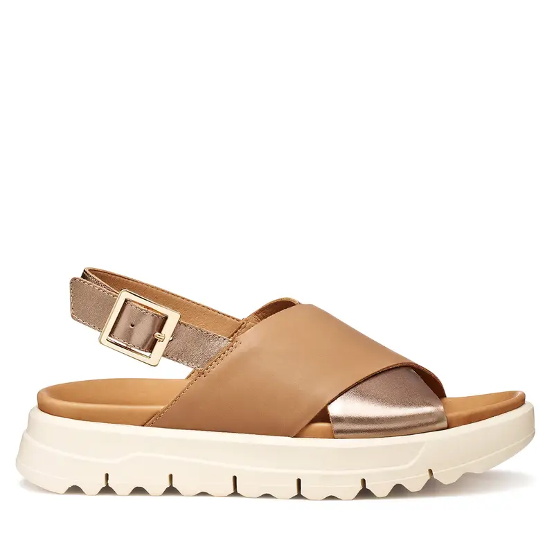 Sandali Geox D Xand 2 1S D45SZE 043CF C5242 Beige