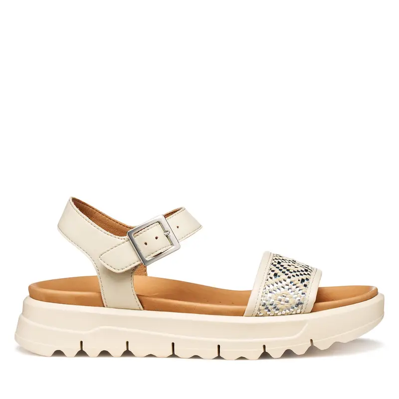 Sandali Geox D Xand 2 1S D65SZC 09B11 C1122 Écru Écru