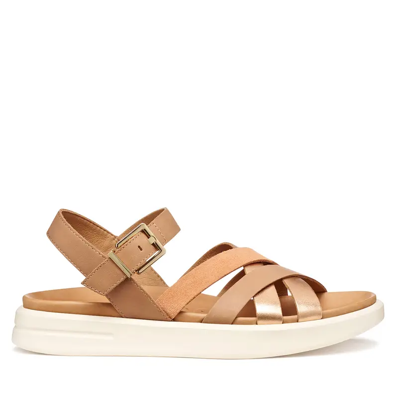 Sandali Geox D Xand 2S D35PAB 043CF C8391 Marrone