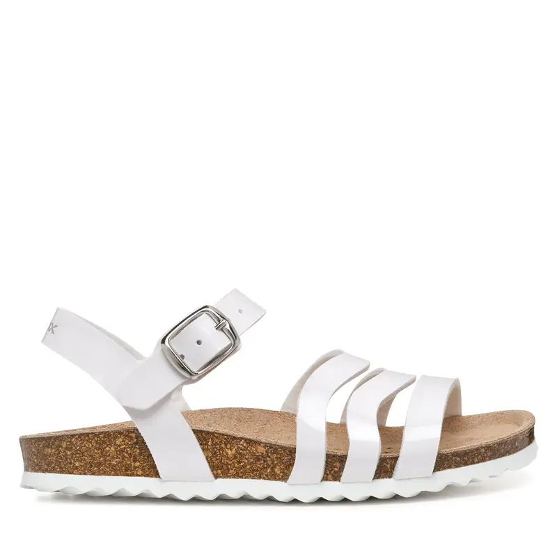 Sandali Geox J Adriel J558MF 000HH C1000 M Bianco