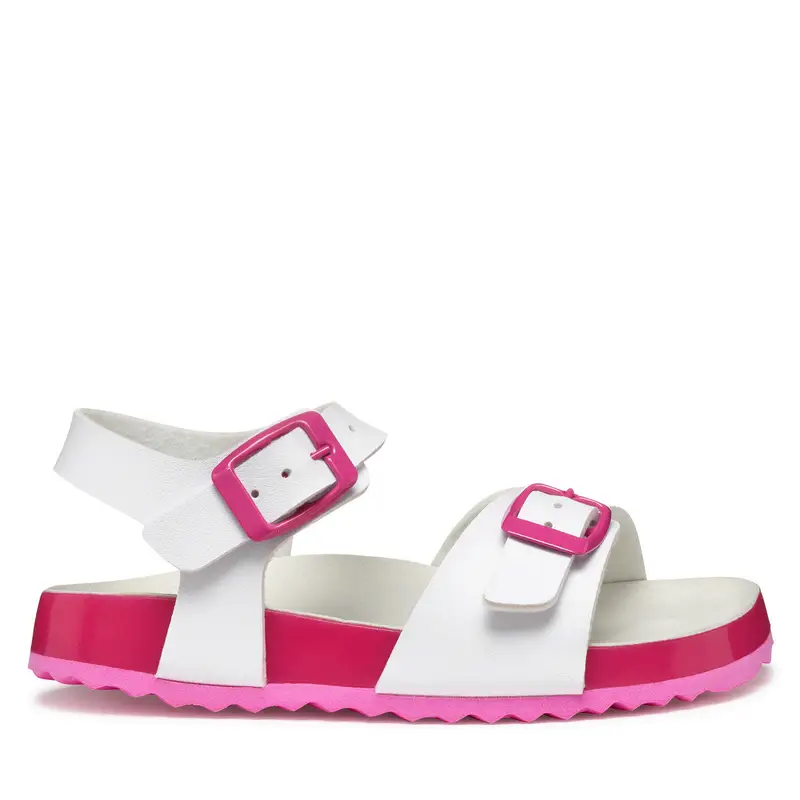 Sandali Geox J Adriel J558MI 000BC C0563 M Bianco