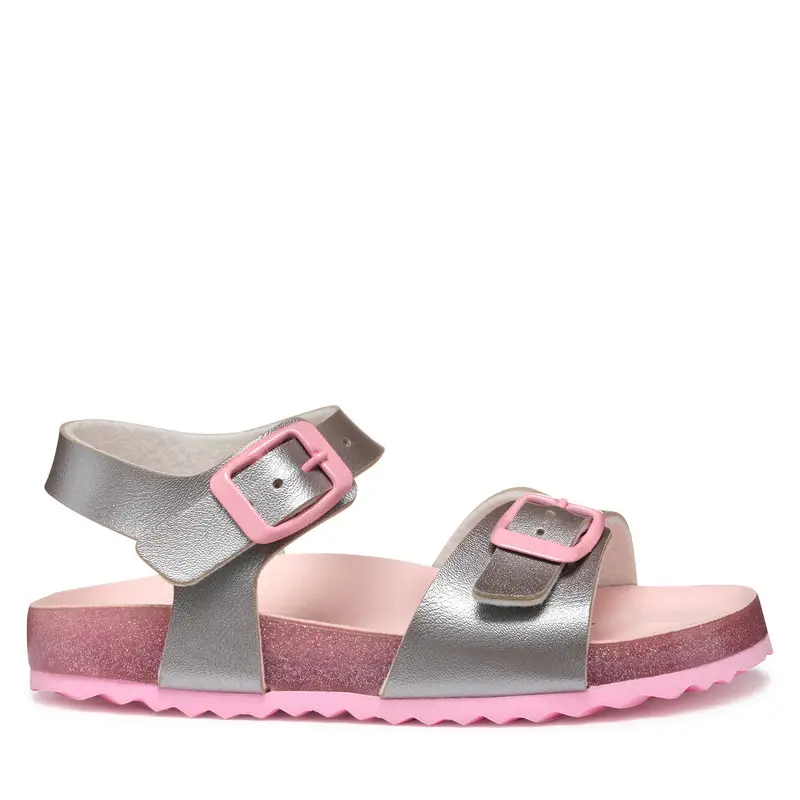 Sandali Geox J Adriel J558MI 000NF C0566 M Argento