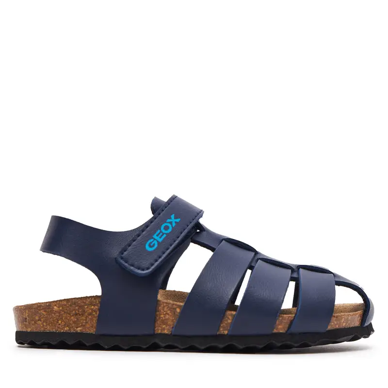 Sandali Geox J Ghita Boy J458LA 000BC C4002 M Blu scuro
