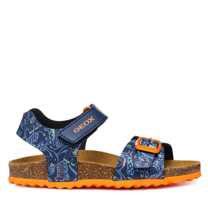 Sandali Geox J Ghita J028LB 06A54 C4243 M Blu scuro