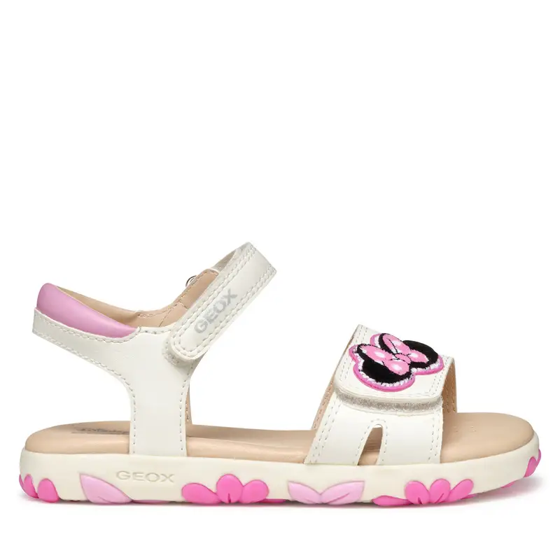 Sandali Geox J Haiti J558ZD 000BC C1364 D Bianco