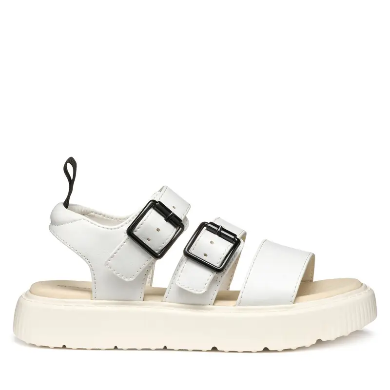 Sandali Geox J Kodette Gir J55DBG 000BC C1000 S Bianco