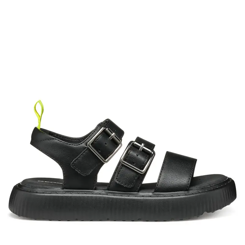 Sandali Geox J Kodette Gir J55DBG 000BC C9999 M Nero