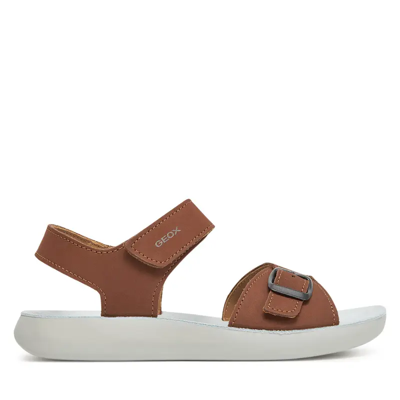 Sandali Geox J Lightfloppy J45GQD 32 C6777 S Marrone