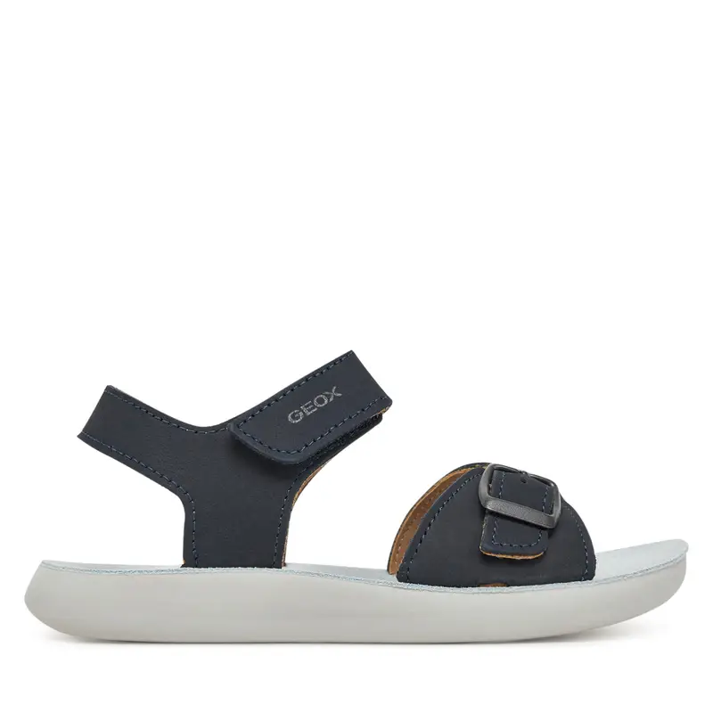 Sandali Geox J Lightfloppy J45GQD C4002 M Blu scuro