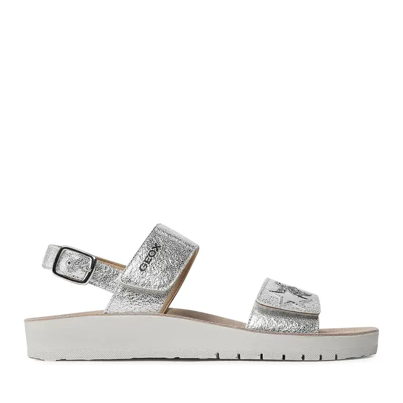 Sandali Geox J S Costarei G A J15EAA 000BN C1007 D Argento