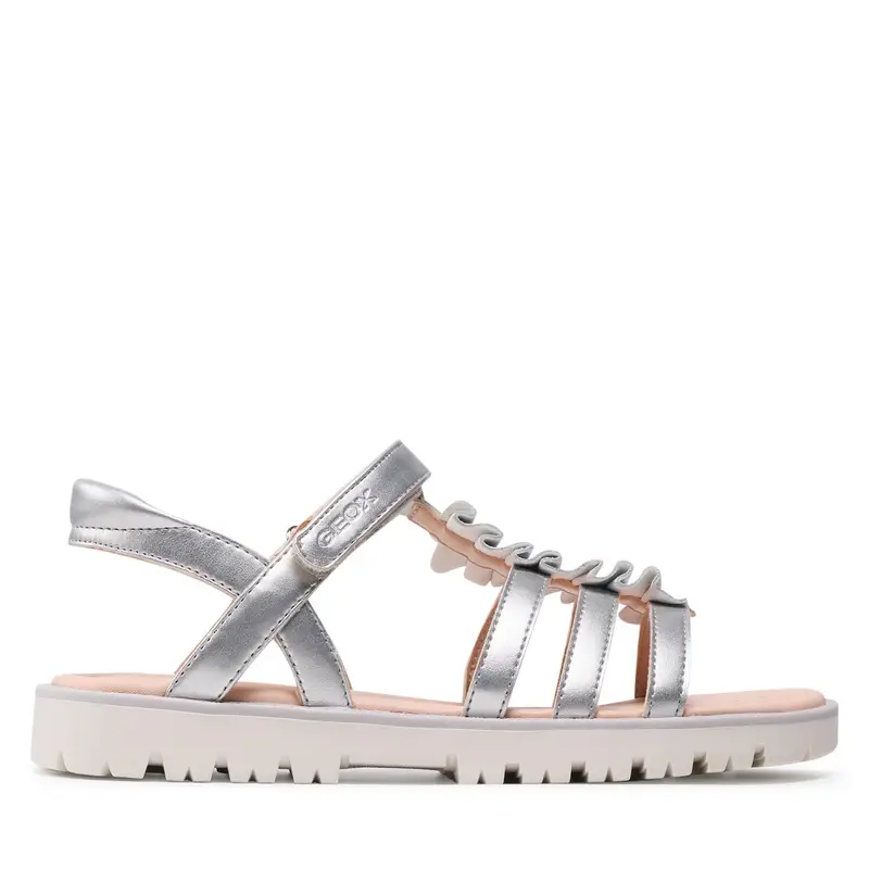 Sandali Geox J S.Starblush G.C J25FYC 0NF07 C1007 S Argento