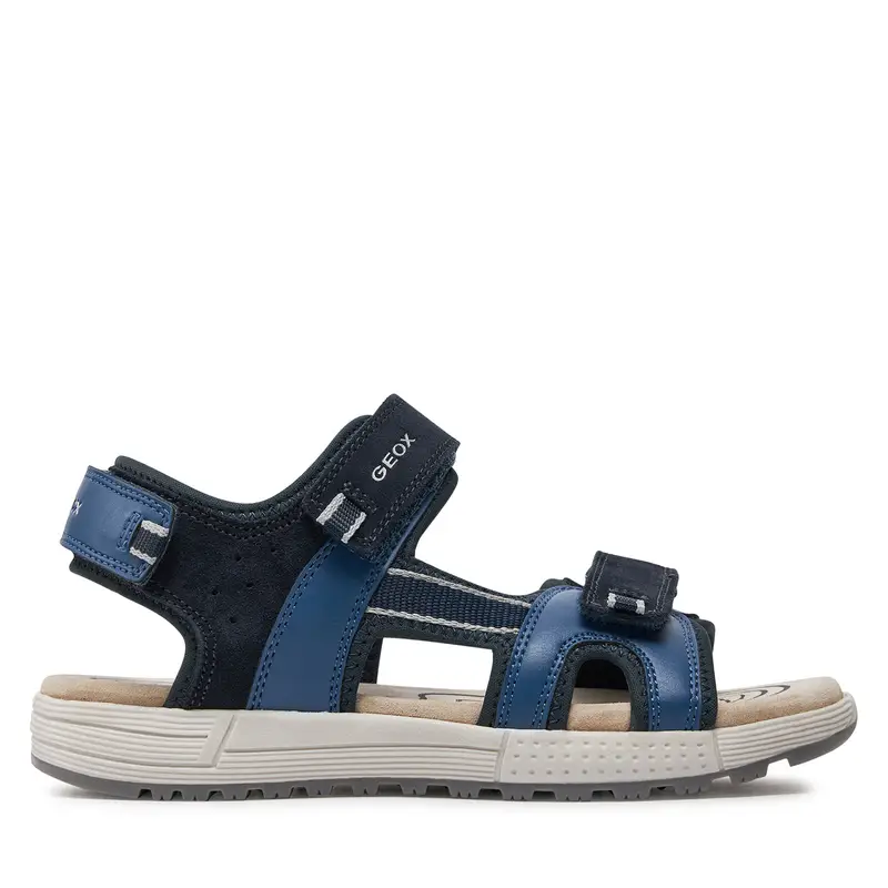 Sandali Geox J Sandal Alben Boy J35AVA 01520 CF44M D Blu scuro