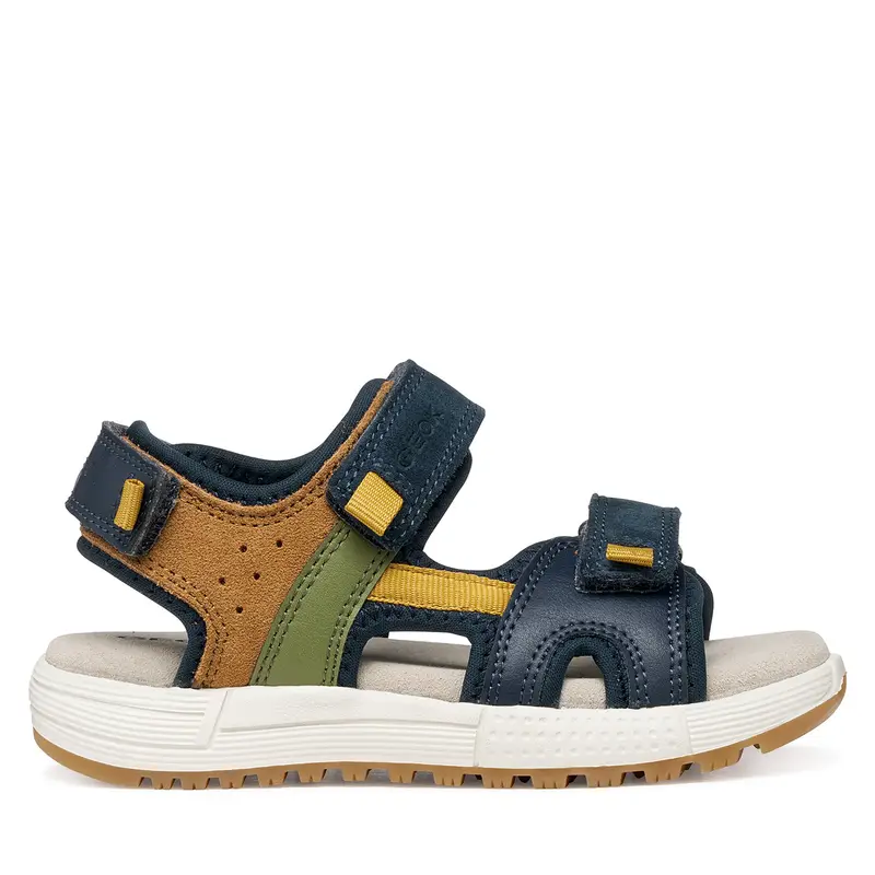 Sandali Geox J Sandal Alben Boy J35AVA 01522 CF42Q D Blu scuro