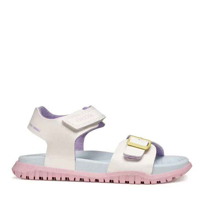 Sandali Geox J Sandal Fusbetto Gi J35HQA 000BC C0653 D Bianco