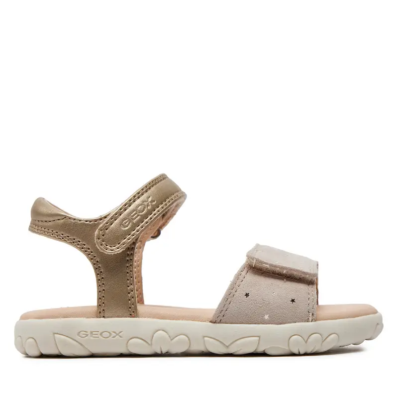 Sandali Geox J Sandal Haiti Girl J028ZA 007NF C0208 M Oro