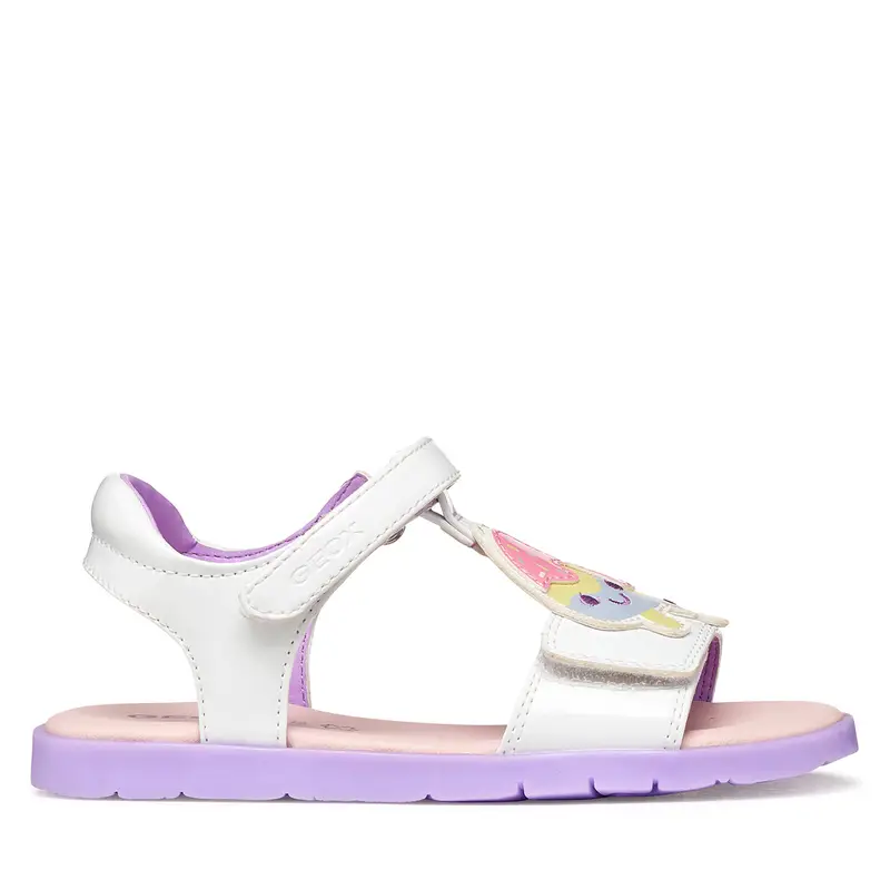 Sandali Geox J Sandal Joyfoot Gir J65P1C 000HH C0761 M Bianco