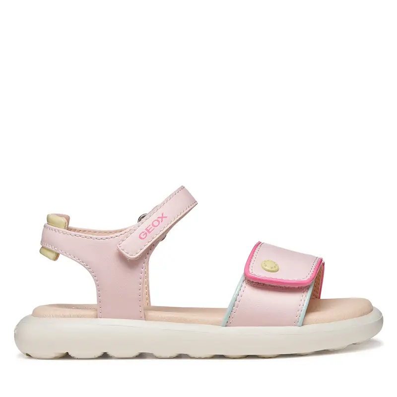Sandali Geox J Sandal Puffypop Gi J65MSC 05402 C8206 D Rosa