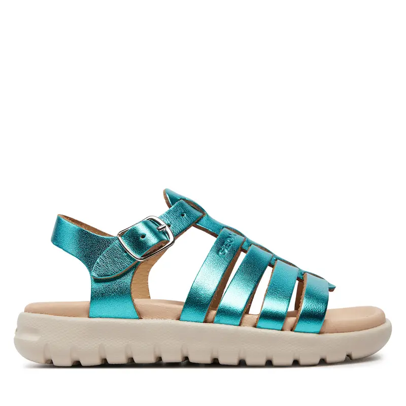 Sandali Geox J Sandal Soleima Gir J35GSB 000CF C3035 M Verde