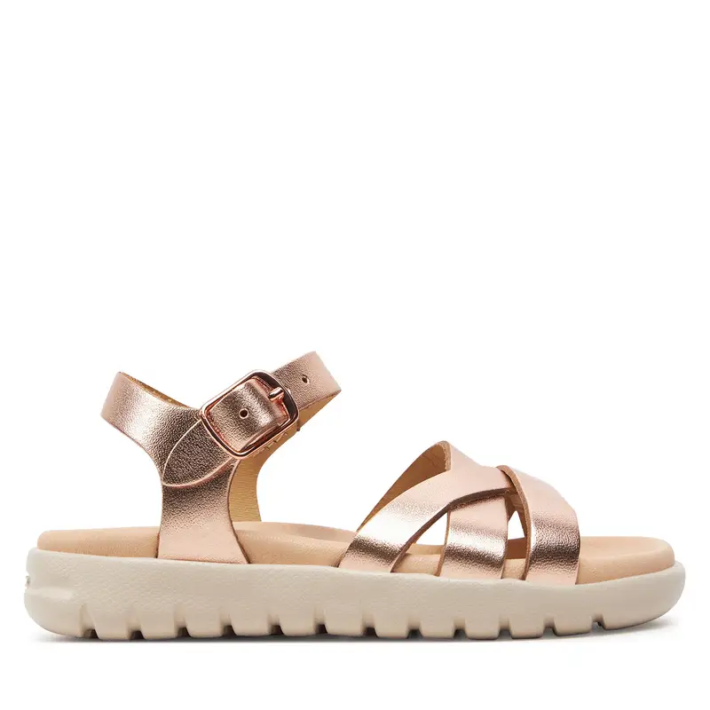 Sandali Geox J Sandal Soleima Gir J45GSA 000CF C7018 M Oro rosa
