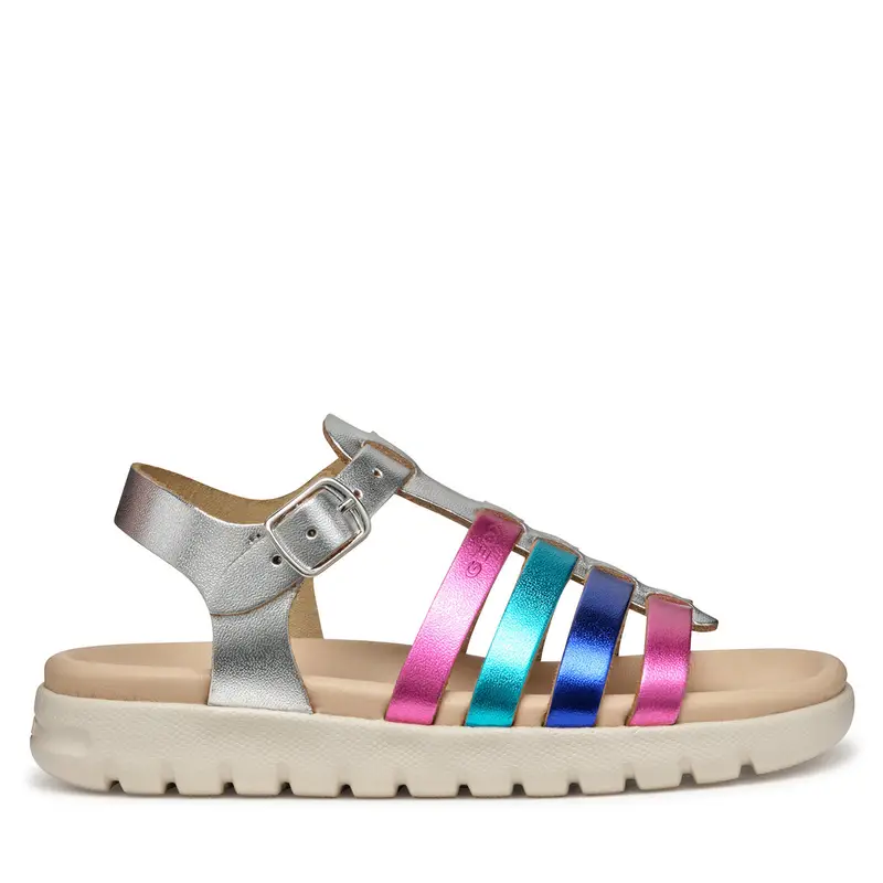 Sandali Geox J Soleima Gir J35GSB 000CF C1239 M Multicolore