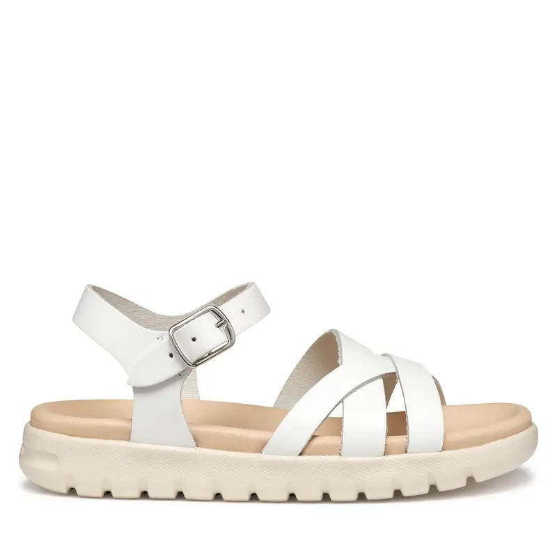 Sandali Geox J Soleima Gir J45GSA 43 C1000 S Bianco