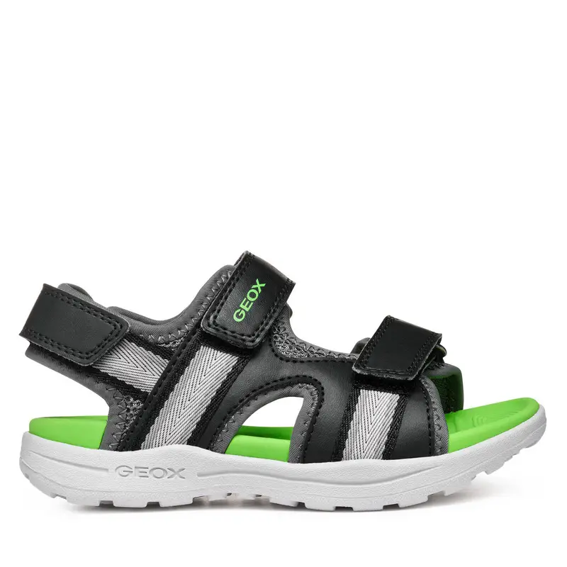 Sandali Geox J Vaniett J555XB 1454 C0016 S Nero