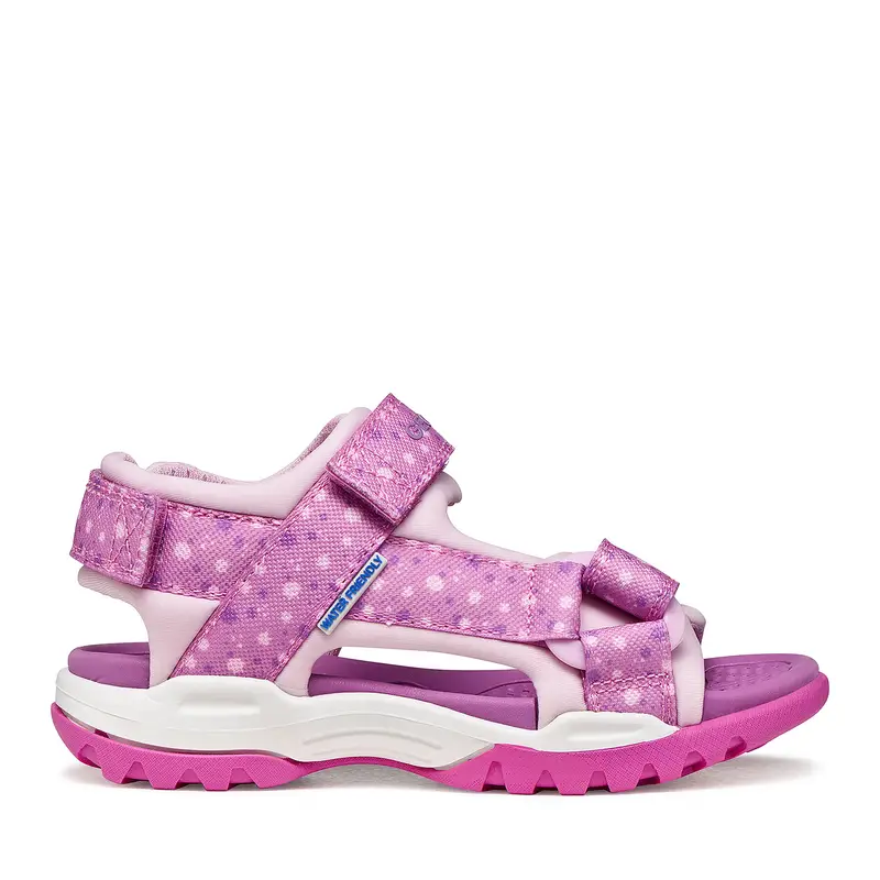 Sandali Geox Jr Borealis Girl J550WA 015AN C8215 D Rosa