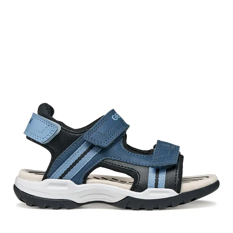 Sandali Geox Jr Borealis J450RA 015ME C4J9B D Blu scuro