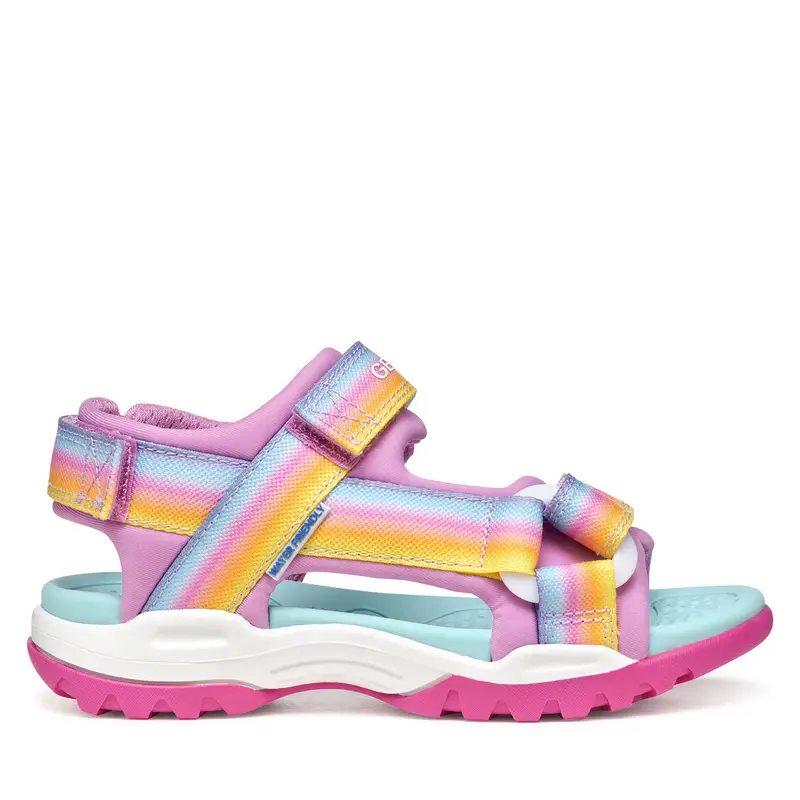 Sandali Geox Jr Borealis J550WA 015AN C8F0G M Rosa