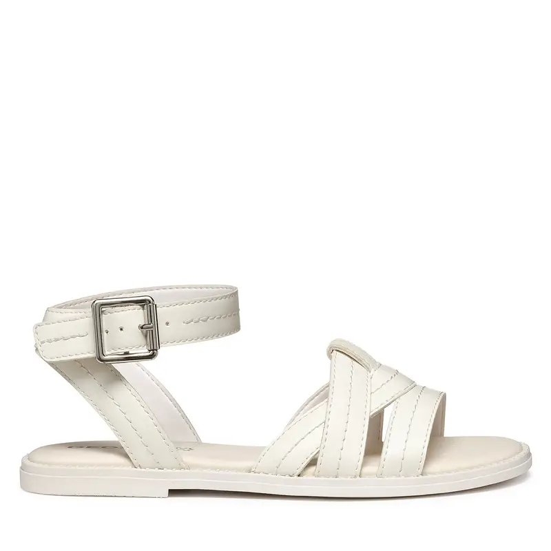 Sandali Geox Jr Karly J5535B 000BC C1000 M Bianco