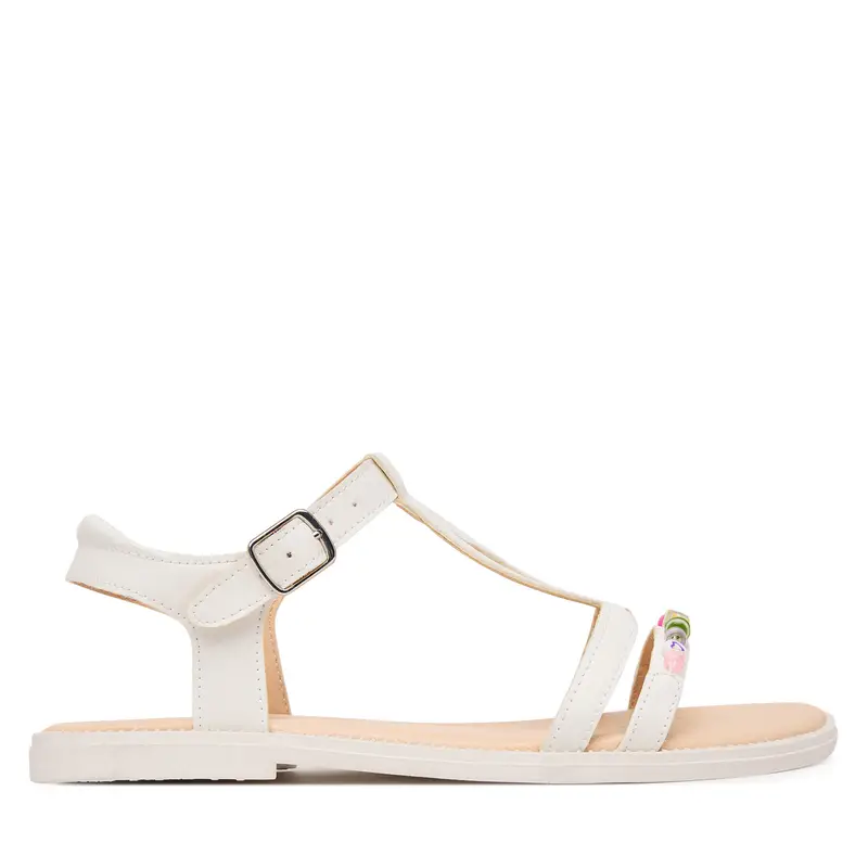 Sandali Geox Jr Sandal Karly J6535H 000BC C1000 D Bianco