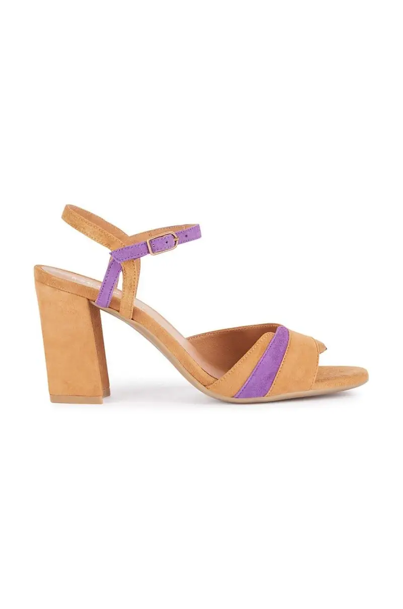 sandali in camoscio D NEW ERAKLIA 80 colore marrone D45RPD 00021 C6NG8