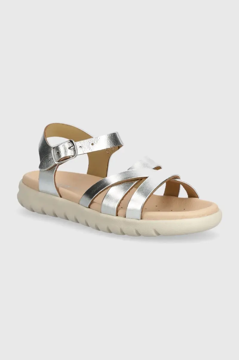 sandali per bambini SANDAL SOLEIMA colore argento