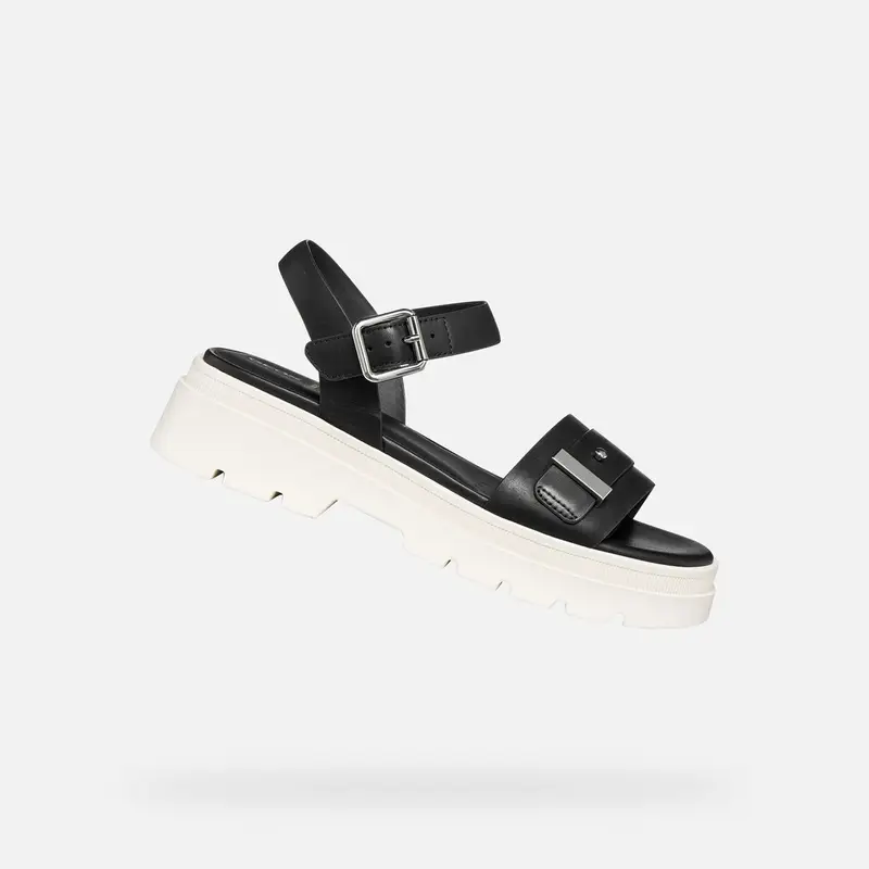 Scarpe Adacter S B Donna Nero miniatura 2