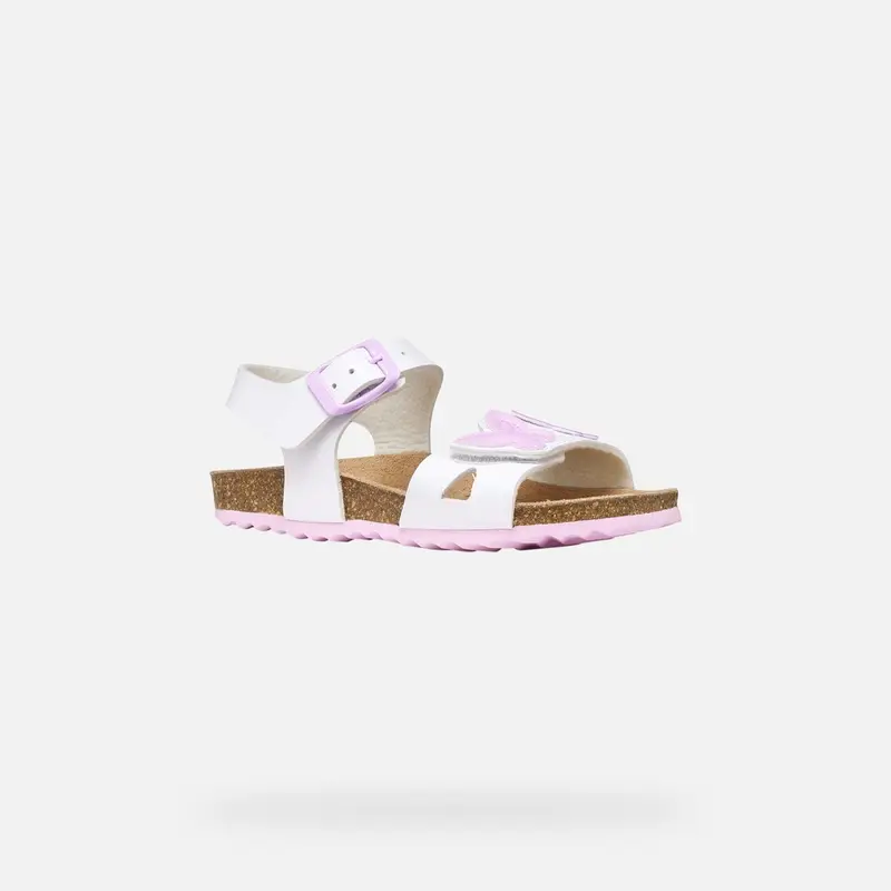 Scarpe Adriel Bambina Bianco/rosa miniatura 3
