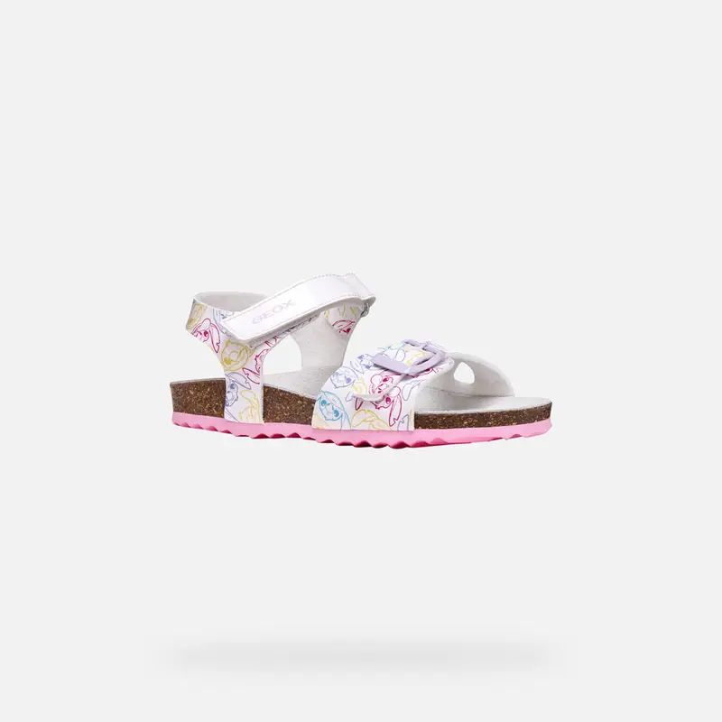 Scarpe Adriel Bambina Bianco/rosa Scuro miniatura 3