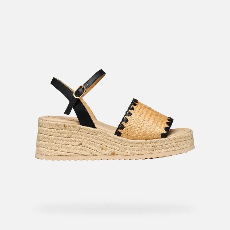 Scarpe Alemeria Donna Taupe Chiaro/nero