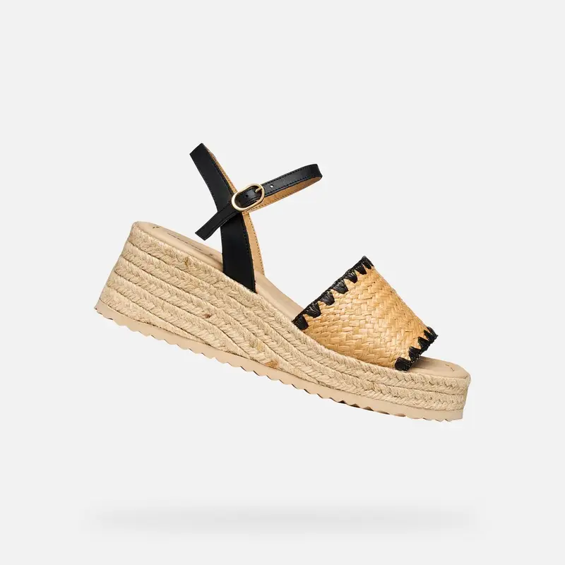 Scarpe Alemeria Donna Taupe Chiaro/nero miniatura 2