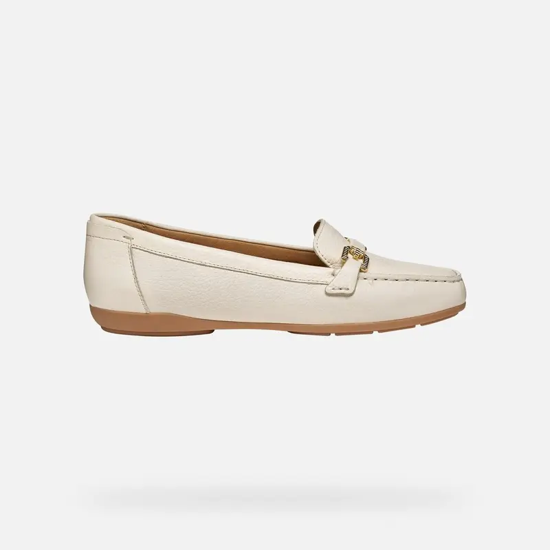 Scarpe Annytah Moc Donna Bianco Latte