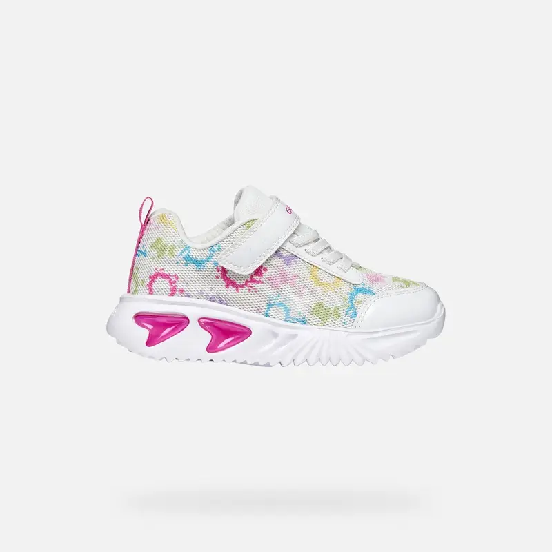 Scarpe Assister Bambina Bianco/multicolore
