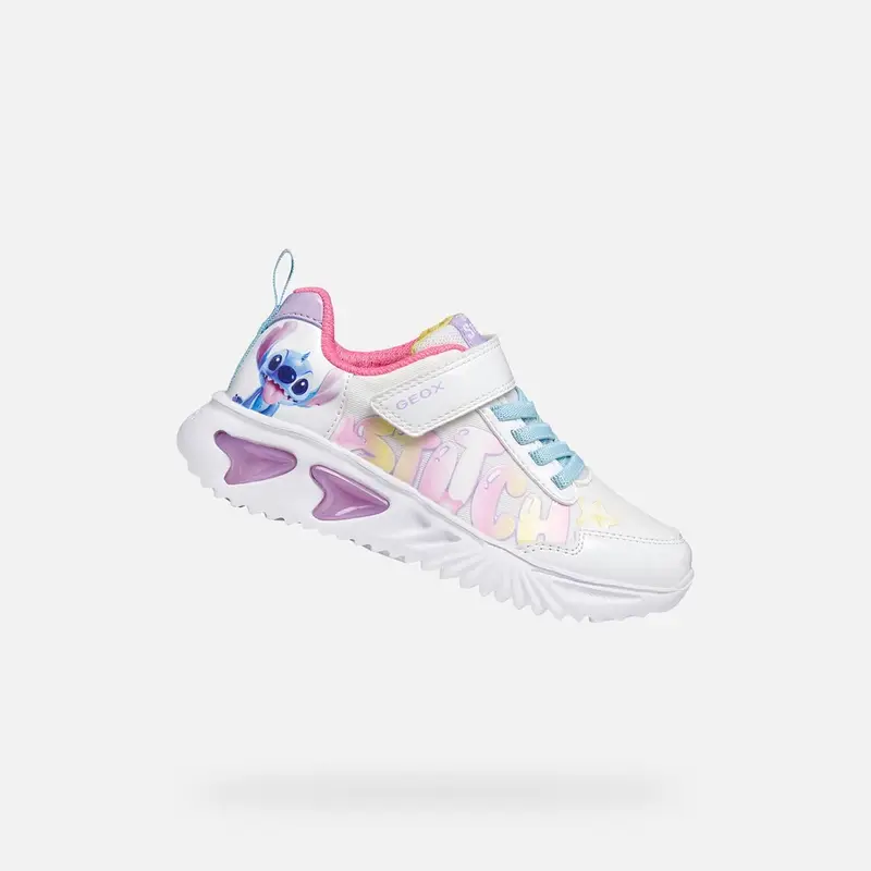 Scarpe Assister Bambina Bianco/multicolore miniatura 2